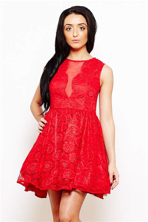 RED LACE